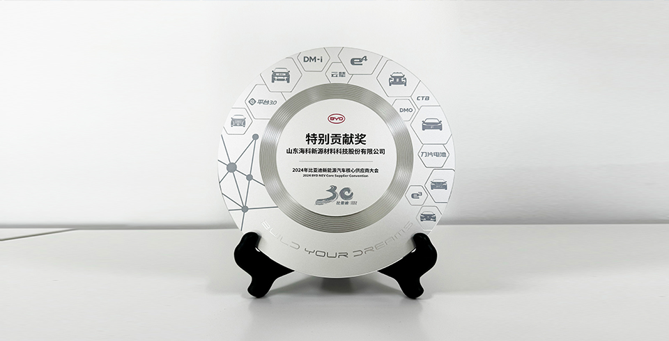星空体育(中国)官方网站 - STARSPORTS连续四年再度荣获比亚迪2024年“特别贡献奖”